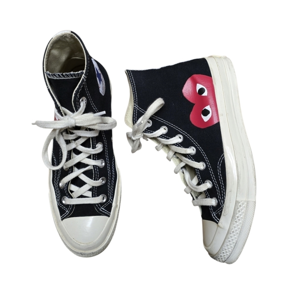 Comme des Garçons Play x Chuck 70 High 'Black' 2015 - Sze 6 Men’s Sz 8 Women's